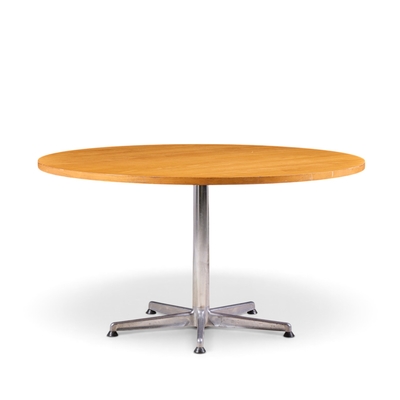 Arne Jacobsen Arne Jacobsen Style Mid Century Teak Top Dining Table