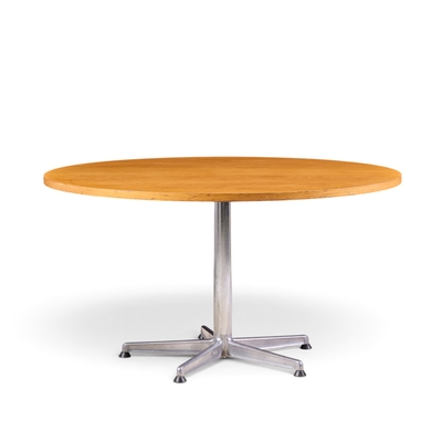 Arne Jacobsen Arne Jacobsen Style Mid Century Teak Top Dining Table