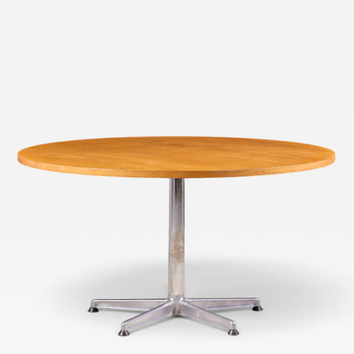 Arne Jacobsen Arne Jacobsen Style Mid Century Teak Top Dining Table