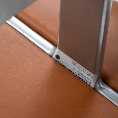 Arne Jacobsen Arne Jacobsen Swan Sofa Pair of Chairs in Cognac Leather Set of 3