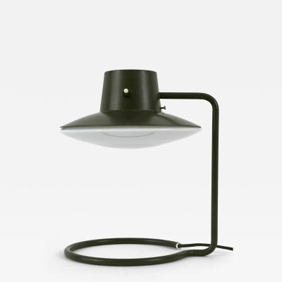 Arne Jacobsen Early Dark Brown Oxford Table Lamp by Arne Jacobsen for Louis Poulsen 1960s