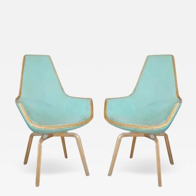 Arne Jacobsen Pair of Giraffe Chairs by Arne Jacobsen