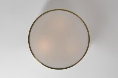 Arne Jacobsen Pair of Munkegaard Lamps by Arne Jacobsen for Louis Poulsen Denmark 1950s