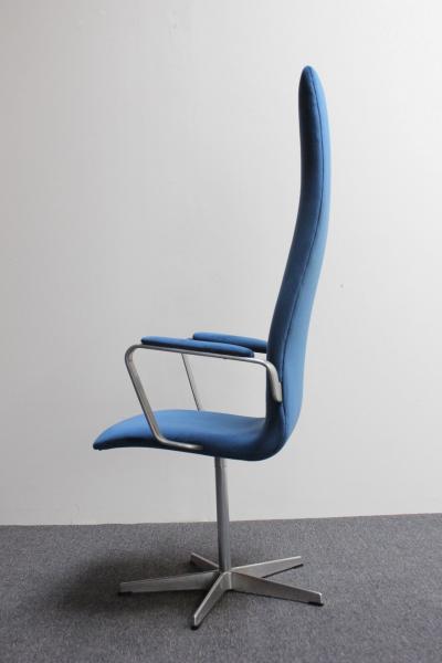 Arne Jacobsen Vintage Arne Jacobsen for Fritz Hansen Oxford Swivel Desk Arm Chair