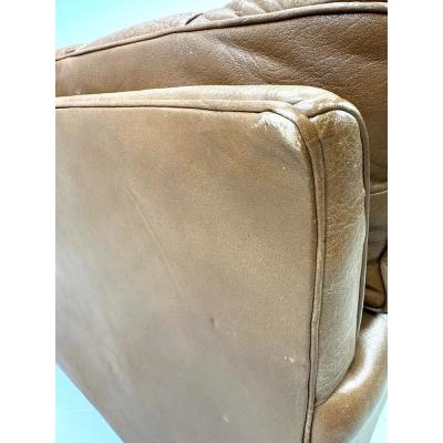 Arne Norell 1960s Arne Norell Leather Mexico Lounge Chair