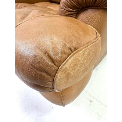 Arne Norell 1960s Arne Norell Leather Mexico Lounge Chair