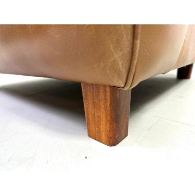 Arne Norell 1960s Arne Norell Leather Mexico Lounge Chair