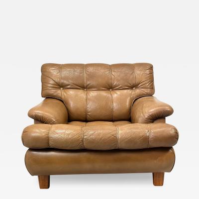 Arne Norell 1960s Arne Norell Leather Mexico Lounge Chair