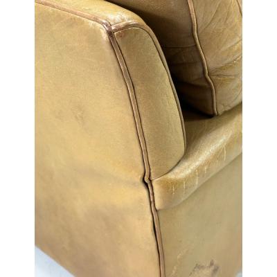Arne Norell 1960s Arne Norell Leather Mexico Lounge Chair