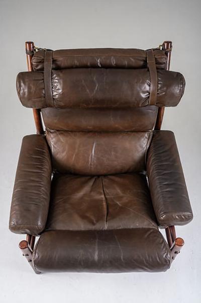 Arne Norell Arne Norell Easy Chairs Model Inca 1970s