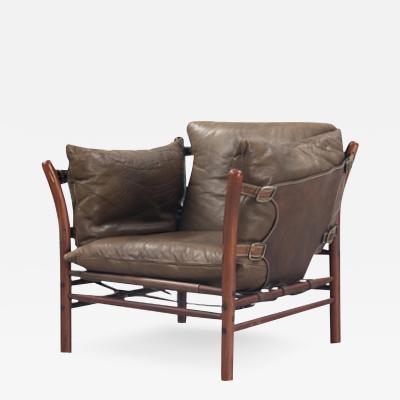 Arne Norell Arne Norell Ilona Leather Safari Lounge Chair