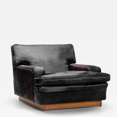 Arne Norell Arne Norell Merkur Armchair in Cowhide Sweden Mid 20th Century