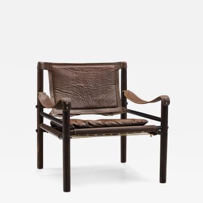 Arne Norell Arne Norell Sirocco Safari Chair for Norell M bel AB Sweden 1960s