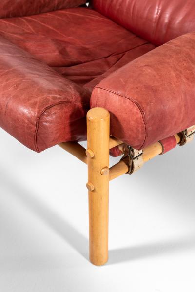 Arne Norell Easy Chairs and Stools Model Inca Produced by Arne Norell AB