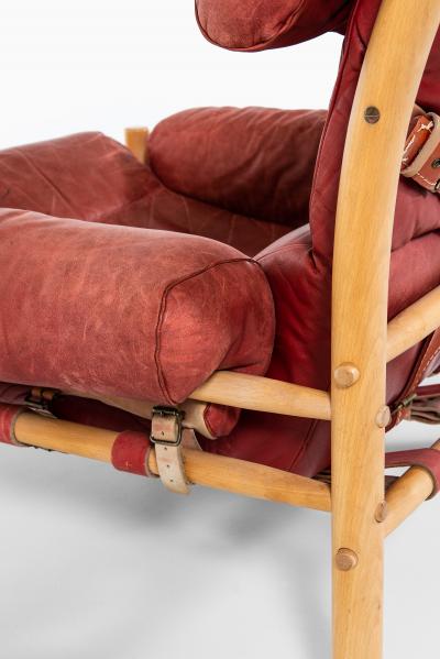 Arne Norell Easy Chairs and Stools Model Inca Produced by Arne Norell AB