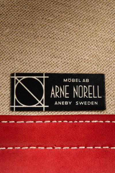 Arne Norell Easy Chairs and Stools Model Inca Produced by Arne Norell AB