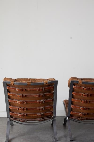 Arne Norell Pair of Ari Lounge Chairs by Arne Norell 1966