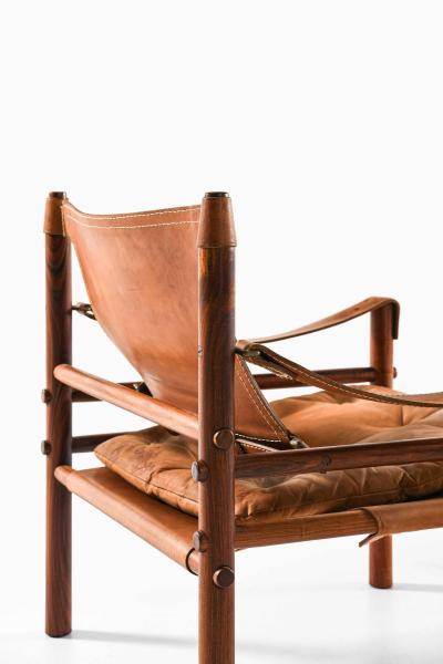 Arne Norell Pair of Sirocco Easy Chairs in Leather Rosewood by Arne Norell 1964