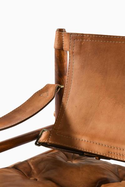 Arne Norell Pair of Sirocco Easy Chairs in Leather Rosewood by Arne Norell 1964