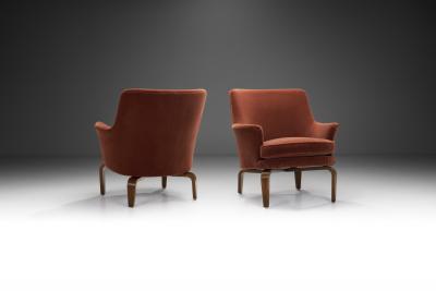 Arne Norell Pilot Easy Chairs by Arne Norell for Norell m bel AB Sweden 1960s