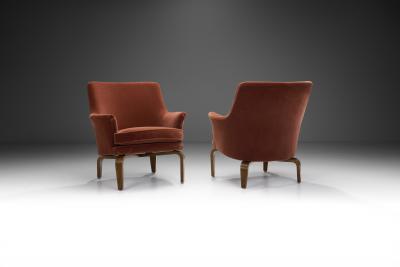 Arne Norell Pilot Easy Chairs by Arne Norell for Norell m bel AB Sweden 1960s