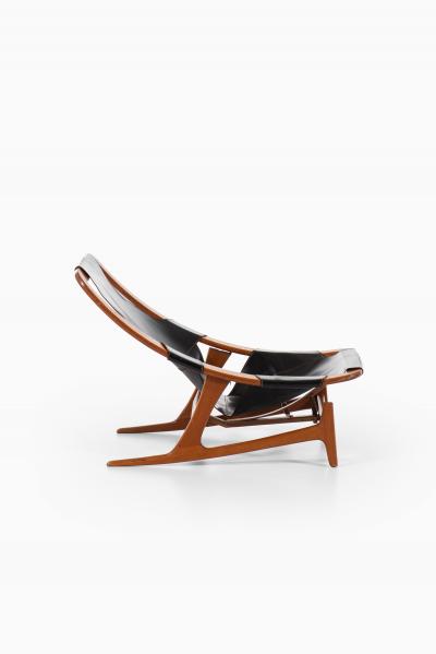 Arne Tidemand Ruud Lounge Chair Model Holmenkollen Produced by Norcraft