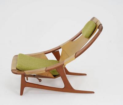 Arne Tidemand Ruud Scandinavian Lounge Chair Holmenkollen by Arne Tidemand Ruud