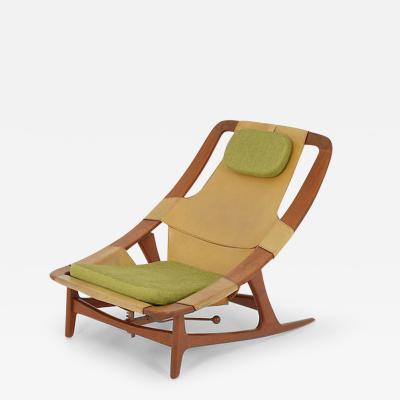 Arne Tidemand Ruud Scandinavian Lounge Chair Holmenkollen by Arne Tidemand Ruud