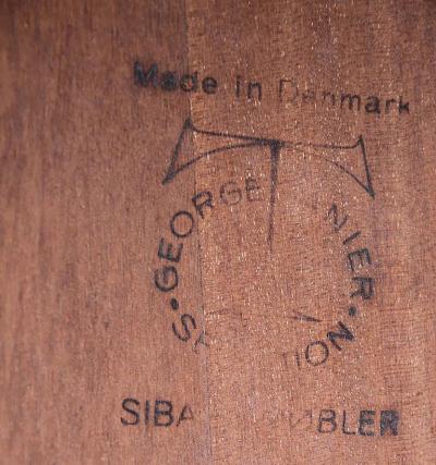 Arne Vodder Arne Vodder George Tanier Siebart Mobler Extendable Dining Table Ck Dims