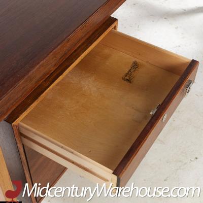 Arne Vodder Arne Vodder Mid Century Danish Rosewood L Desk