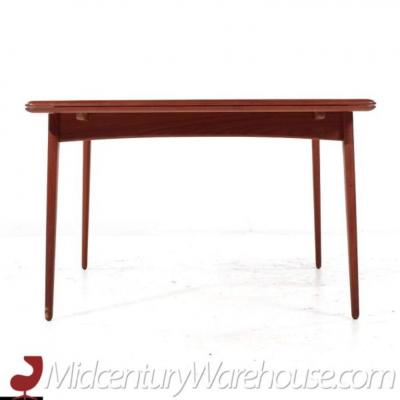 Arne Vodder Arne Vodder Mid Century Danish Teak Hidden Leaf Dining Table