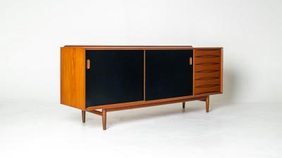 Arne Vodder Arne Vodder Model 29 Teak Credenza for Sibast Denmark