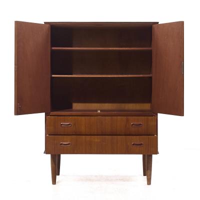 Arne Vodder Arne Vodder Style Mid Century Danish Teak Armoire