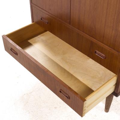 Arne Vodder Arne Vodder Style Mid Century Danish Teak Armoire