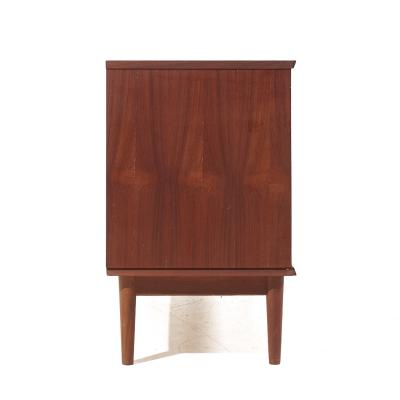 Arne Vodder Arne Vodder Style Mid Century Teak Credenza