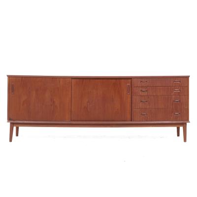 Arne Vodder Arne Vodder Style Mid Century Teak Credenza
