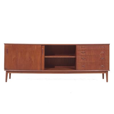 Arne Vodder Arne Vodder Style Mid Century Teak Credenza