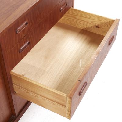 Arne Vodder Arne Vodder Style Mid Century Teak Credenza