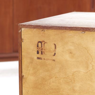 Arne Vodder Arne Vodder Style Mid Century Teak Credenza