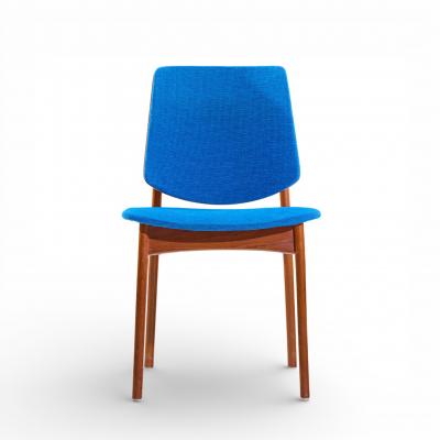 Arne Vodder Arne Vodder for Bovirke Mid Century Danish Teak Dining Chairs Set of 6