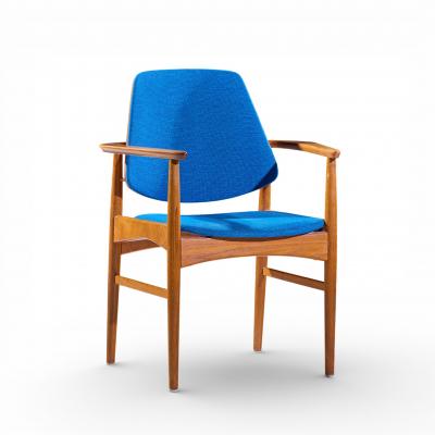 Arne Vodder Arne Vodder for Bovirke Mid Century Danish Teak Dining Chairs Set of 6