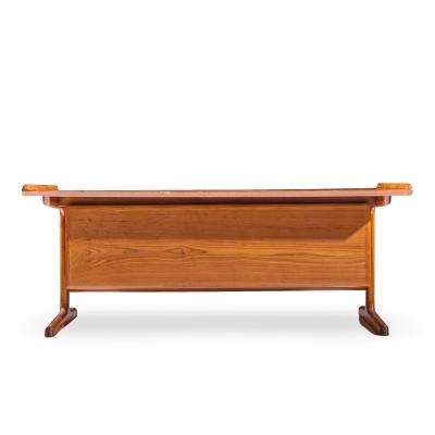 Arne Vodder Arne Vodder for HP Hansen Mid Century Danish Teak Executive Desk