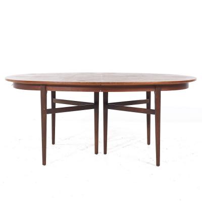 Arne Vodder Arne Vodder for Sibast MCM Danish Teak Expanding Dining Table with 2 Leaves