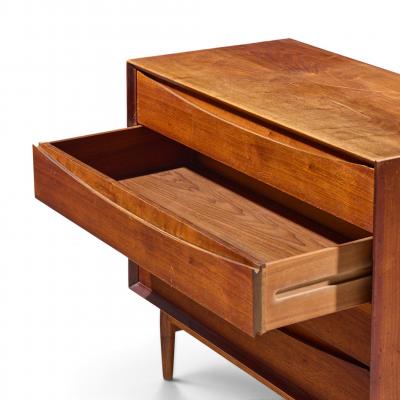 Arne Vodder Arne Vodder for Sibast Mid Century Danish Teak 4 Drawer Dresser
