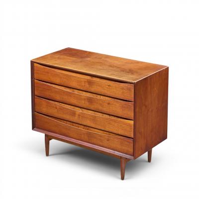Arne Vodder Arne Vodder for Sibast Mid Century Danish Teak 4 Drawer Dresser