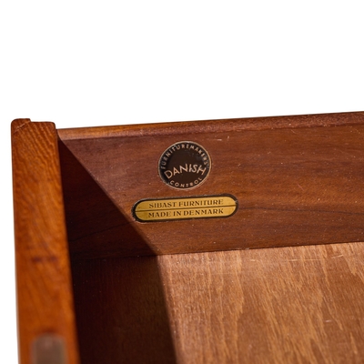 Arne Vodder Arne Vodder for Sibast Mid Century Danish Teak Executive Desk