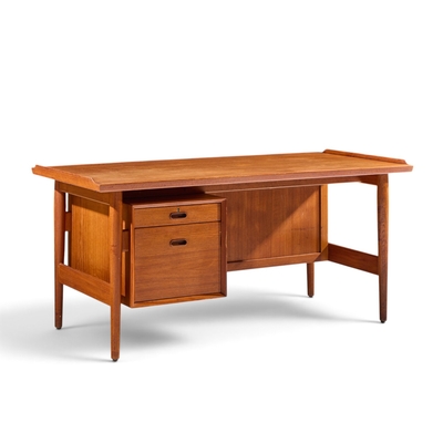 Arne Vodder Arne Vodder for Sibast Mid Century Danish Teak Executive Desk