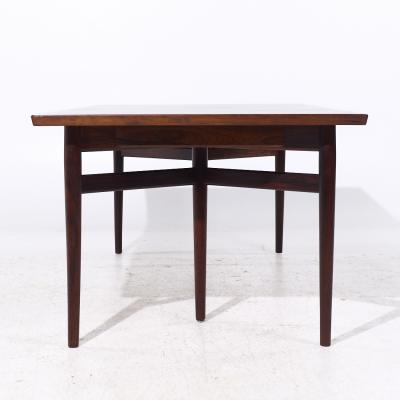 Arne Vodder Arne Vodder for Sibast Model 201 MCM Rosewood Expanding Dining Table 2 Leaves