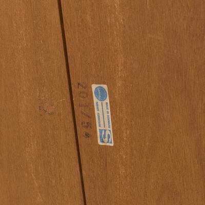 Arne Vodder Arne Vodder for Sibast Model 201 MCM Rosewood Expanding Dining Table 2 Leaves