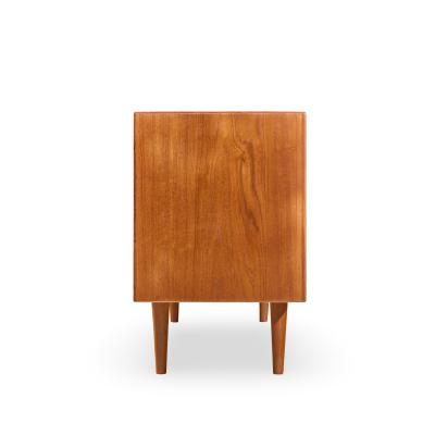 Arne Vodder Arne Vodder for Sibast Model 37 Danish Teak Tambour Door Sideboard Credenza